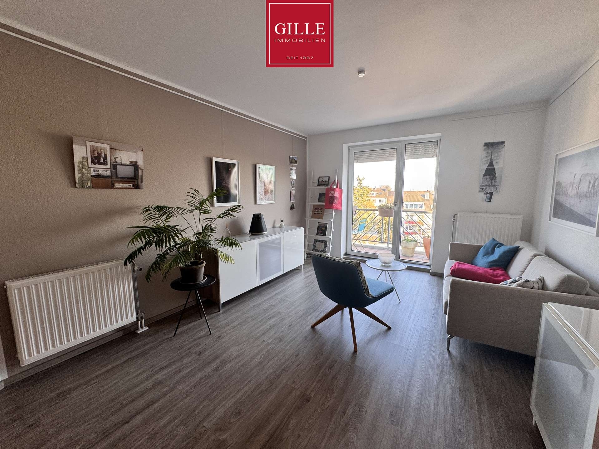 Ansicht 2 von: Urbanes Wohnen im Dreikönigenviertel: 2-Zimmer-Wohnung mit Balkon und TG-Stellplatz